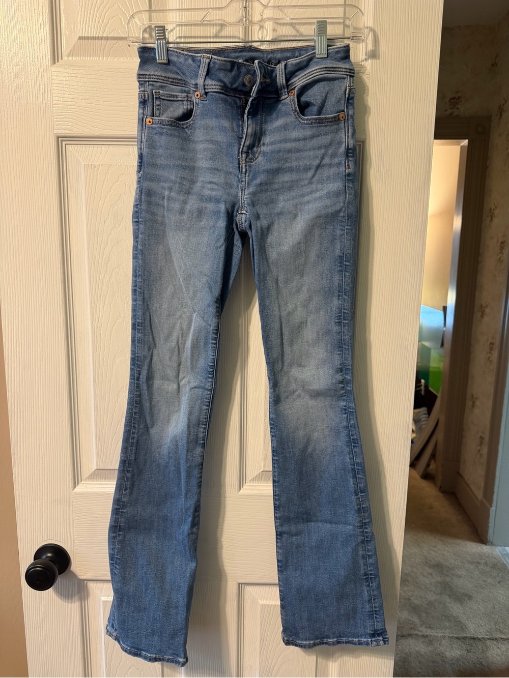American Eagle Outfitters Light Blue Flare Jeans